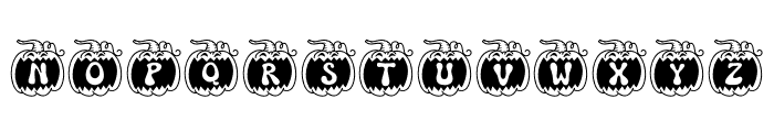 Pumpkin Happy Font LOWERCASE