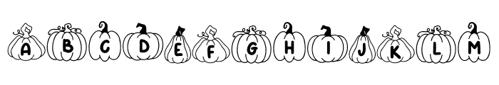 Pumpkin Love Font Font LOWERCASE