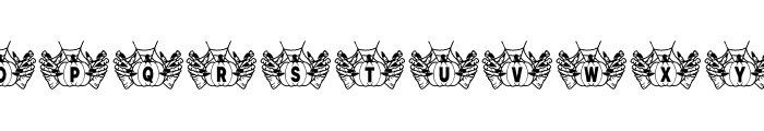 Pumpkin Monster Font UPPERCASE