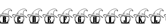 Pumpkin Spell Font UPPERCASE