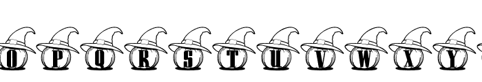 Pumpkin Spell Font UPPERCASE