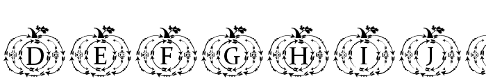 PumpkinArrow Font LOWERCASE