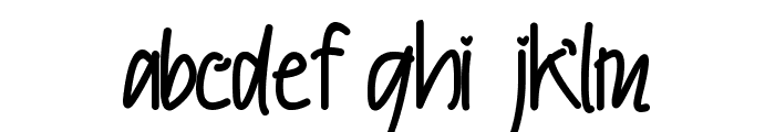 Punch of Love Font LOWERCASE