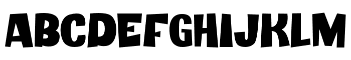 Punchline-Regular Font UPPERCASE
