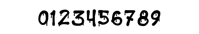 Punk Horor Regular Font OTHER CHARS