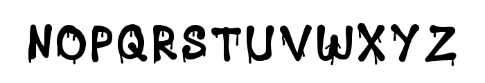 Punk Horor Regular Font UPPERCASE