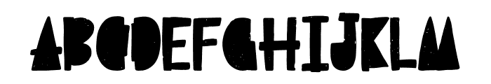 Punk Lover - Combined Regular Font LOWERCASE