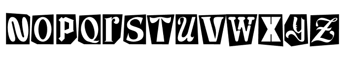 Punk Of Sad Font LOWERCASE
