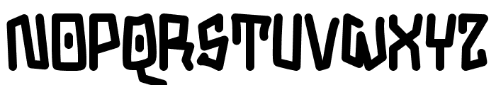 PunkRotten-Regular Font LOWERCASE