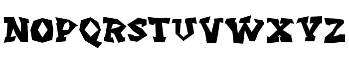 PunkVibes-Regular Font UPPERCASE
