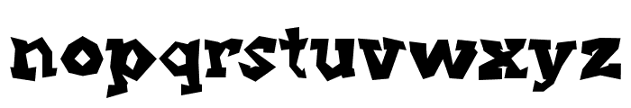 PunkVibes-Regular Font LOWERCASE