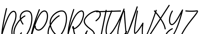 Pure Tintri Script Font UPPERCASE