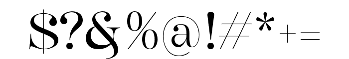 PureMalone-Regular Font OTHER CHARS