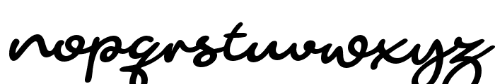 Pureline-Italic Font LOWERCASE