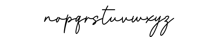 Purely Woman Font LOWERCASE
