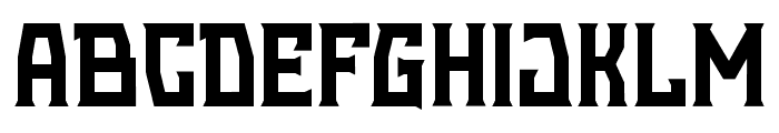 Purenial Font UPPERCASE