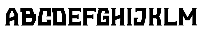 Purenial Font LOWERCASE