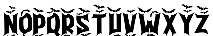 Purgatorie Bat Font UPPERCASE
