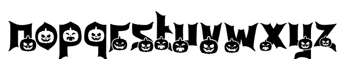 Purgatorie Pumpkin Font LOWERCASE