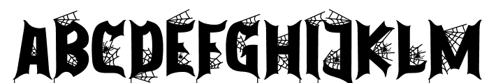 Purgatorie Spider Font UPPERCASE