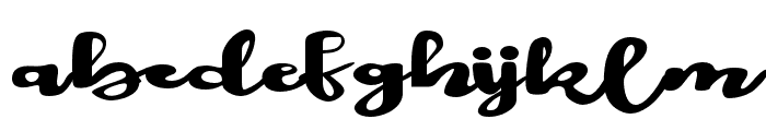 PuriedRegular Font LOWERCASE