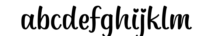Purity of Kindness Font LOWERCASE