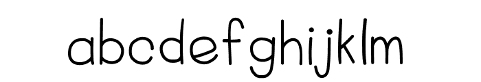 PurpleShock-Regular Font LOWERCASE
