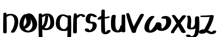 Pushlove Font LOWERCASE