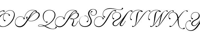 Puspita Script Regular Font UPPERCASE