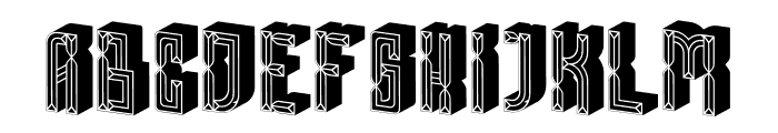 Pyra Maze Five Font LOWERCASE