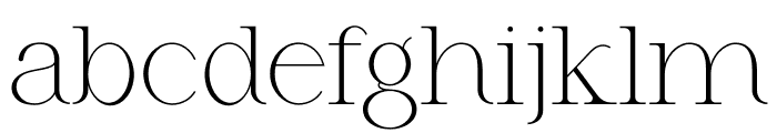 Pythagoras Light Font LOWERCASE