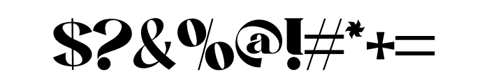 QIMBERLIN Font OTHER CHARS