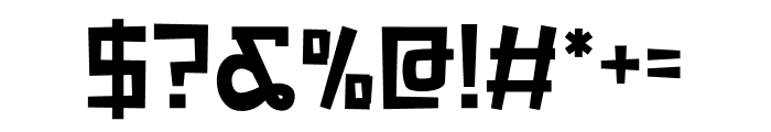 QOROSHI Font OTHER CHARS