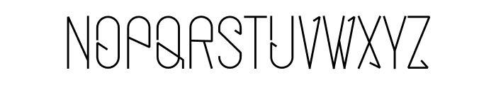 QROSTIL Font UPPERCASE