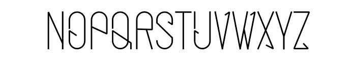 QROSTIL Font LOWERCASE