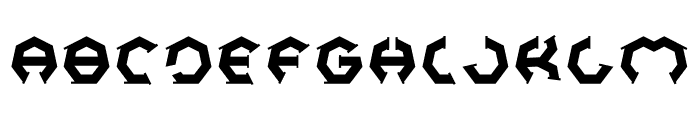 QUANTUN Font UPPERCASE