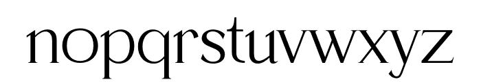 Qafientola Font LOWERCASE