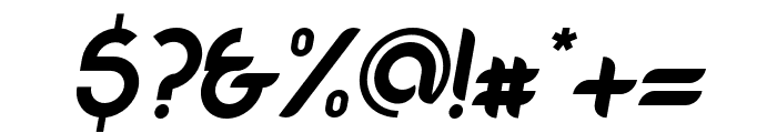 Qailbert-Italic Font OTHER CHARS