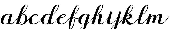 QailithaScript Font LOWERCASE