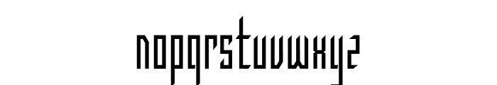 Qairi Font LOWERCASE