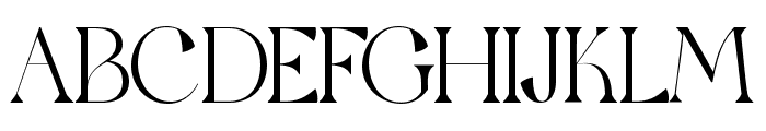 Qaitan Serif Font Regular Font UPPERCASE
