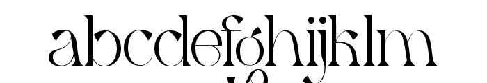 Qaitan Serif Font Regular Font LOWERCASE