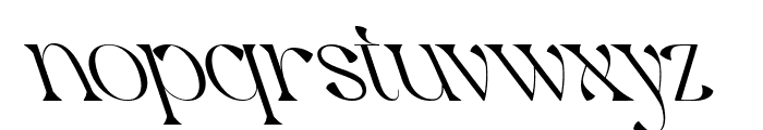 Qaitan Serif Font Reverse Itali Font LOWERCASE