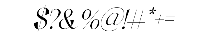 QaitanSerifFont-Italic Font OTHER CHARS