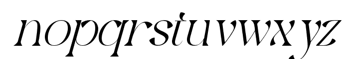 QaitanSerifFont-Italic Font LOWERCASE