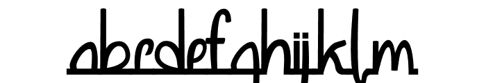 Qaleed Font LOWERCASE