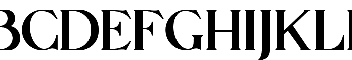 Qaligo-Regular Font UPPERCASE