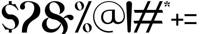 Qaligo Sans Regular Font OTHER CHARS