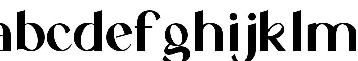 Qaligo Sans Regular Font LOWERCASE