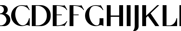 QaligoSans-Regular Font UPPERCASE